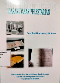 Dasar-dasar Pelestarian